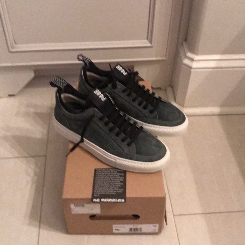 Brand new P448 sohosocks suede sneakers